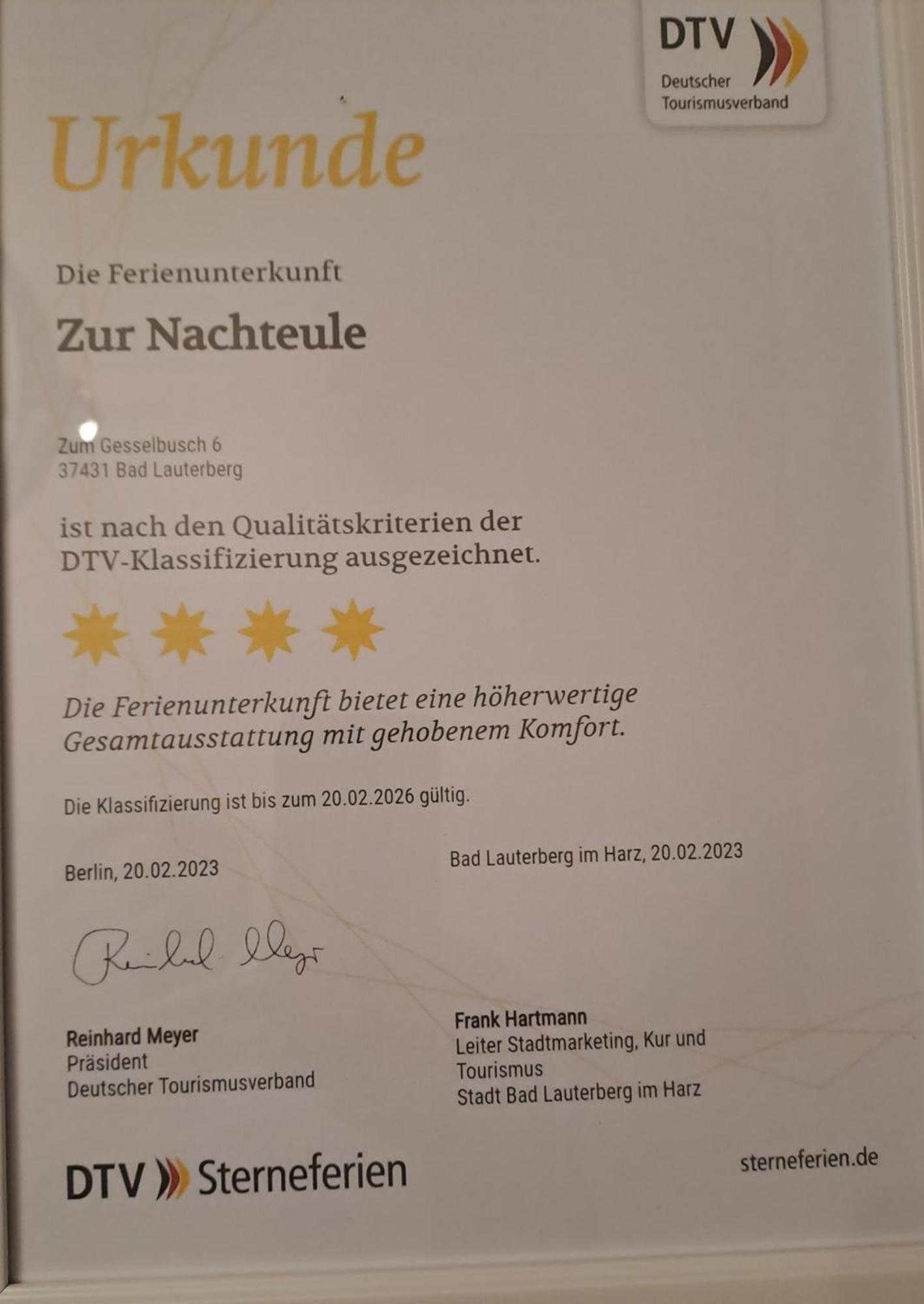 Zur Nachteule Villa Blumchen Buitenkant foto